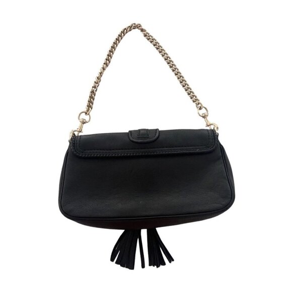 Gucci black leather Marrakech baguette shoulder bag - Picture 2 of 9